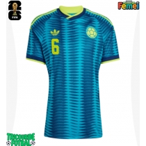 Echipament fotbal Columbia Richard Rios #6 Tricou Deplasare Mondial 2026 pentru femei maneca scurta