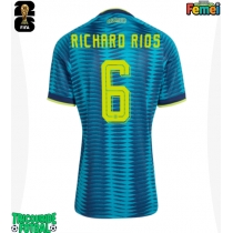 Echipament fotbal Columbia Richard Rios #6 Tricou Deplasare Mondial 2026 pentru femei maneca scurta
