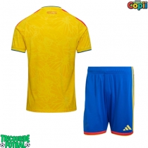 Echipament fotbal Columbia Tricou Acasa Mondial 2026 pentru copii maneca scurta (+ Pantaloni scurti)
