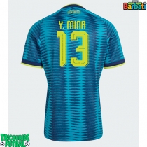 Echipament fotbal Columbia Yerry Mina #13 Tricou Deplasare Mondial 2026 maneca scurta