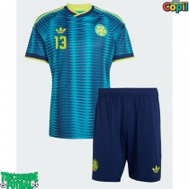 Echipament fotbal Columbia Yerry Mina #13 Tricou Deplasare Mondial 2026 pentru copii maneca scurta (+ Pantaloni scurti)