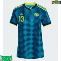Echipament fotbal Columbia Yerry Mina #13 Tricou Deplasare Mondial 2026 pentru femei maneca scurta