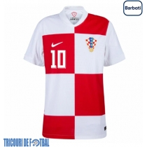 Echipament fotbal Croaţia Luka Modric #10 Tricou Acasa European 2024 maneca scurta