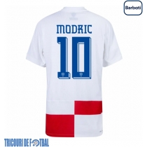 Echipament fotbal Croaţia Luka Modric #10 Tricou Acasa European 2024 maneca scurta