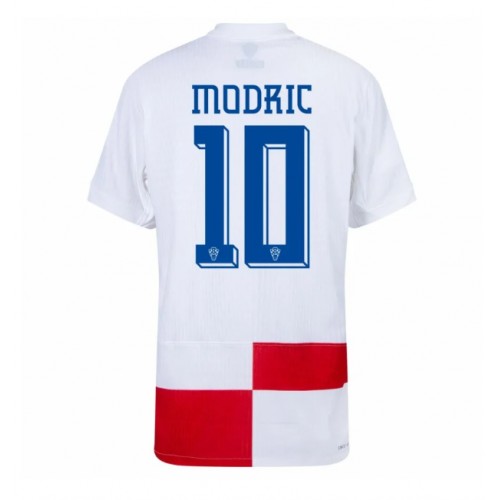 Echipament fotbal Croaţia Luka Modric #10 Tricou Acasa European 2024 maneca scurta Echipament fotbal Croaţia Luka Modric #10 Tricou Acasa European 2024 maneca scurta