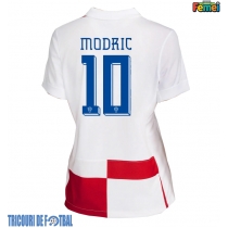 Echipament fotbal Croaţia Luka Modric #10 Tricou Acasa European 2024 pentru femei maneca scurta