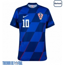 Echipament fotbal Croaţia Luka Modric #10 Tricou Deplasare European 2024 maneca scurta