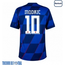 Echipament fotbal Croaţia Luka Modric #10 Tricou Deplasare European 2024 maneca scurta