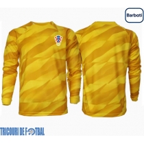 Echipament fotbal Croaţia Portar Tricou Acasa European 2024 maneca lunga