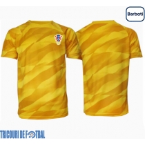 Echipament fotbal Croaţia Portar Tricou Acasa European 2024 maneca scurta