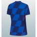 Echipament fotbal Croaţia Tricou Deplasare European 2024 pentru femei maneca scurta Echipament fotbal Croaţia Tricou Deplasare European 2024 pentru femei maneca scurta