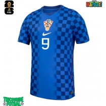 Echipament fotbal Croația Andrej Kramaric #9 Tricou Deplasare Mondial 2026 maneca scurta