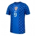 Echipament fotbal Croația Andrej Kramaric #9 Tricou Deplasare Mondial 2026 maneca scurta