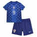 Echipament fotbal Croația Andrej Kramaric #9 Tricou Deplasare Mondial 2026 pentru copii maneca scurta (+ Pantaloni scurti)