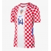Echipament fotbal Croația Ivan Perisic #14 Tricou Acasa Mondial 2026 maneca scurta