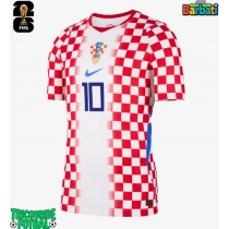 Echipament fotbal Croația Luka Modric #10 Tricou Acasa Mondial 2026 maneca scurta