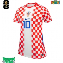 Echipament fotbal Croația Luka Modric #10 Tricou Acasa Mondial 2026 pentru femei maneca scurta