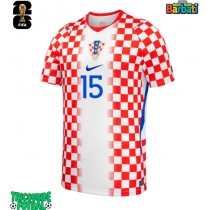 Echipament fotbal Croația Mario Pasalic #15 Tricou Acasa Mondial 2026 maneca scurta