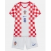 Echipament fotbal Croația Mateo Kovacic #8 Tricou Acasa Mondial 2026 pentru copii maneca scurta (+ Pantaloni scurti)