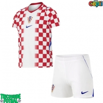 Echipament fotbal Croația Tricou Acasa Mondial 2026 pentru copii maneca scurta (+ Pantaloni scurti)