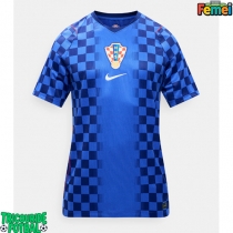 Echipament fotbal Croația Tricou Deplasare Mondial 2026 pentru femei maneca scurta