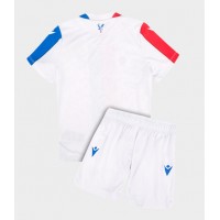 Echipament fotbal Crystal Palace Tricou Treilea 2025-26 pentru copii maneca scurta (+ Pantaloni scurti)