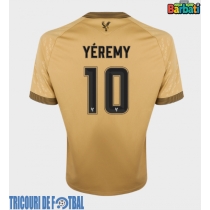 Echipament fotbal Crystal Palace Yeremy Pino #10 Tricou Deplasare 2025-26 maneca scurta
