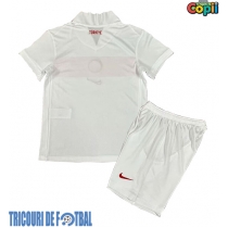 Echipament fotbal Curcan Tricou Acasa European 2024 pentru copii maneca scurta (+ Pantaloni scurti)