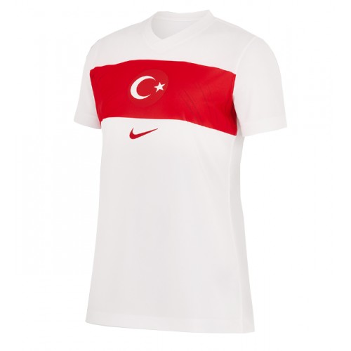 Echipament fotbal Curcan Tricou Acasa European 2024 pentru femei maneca scurta Echipament fotbal Curcan Tricou Acasa European 2024 pentru femei maneca scurta