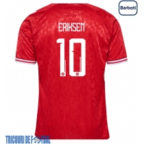Echipament fotbal Danemarca Christian Eriksen #10 Tricou Acasa European 2024 maneca scurta