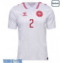 Echipament fotbal Danemarca Joachim Andersen #2 Tricou Deplasare European 2024 maneca scurta