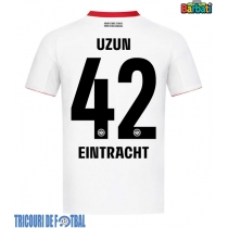 Echipament fotbal Eintracht Frankfurt Can Uzun #42 Tricou Deplasare 2025-26 maneca scurta