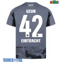 Echipament fotbal Eintracht Frankfurt Can Uzun #42 Tricou Treilea 2025-26 maneca scurta