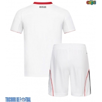 Echipament fotbal Eintracht Frankfurt Tricou Deplasare 2025-26 pentru copii maneca scurta (+ Pantaloni scurti)