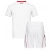 Echipament fotbal Eintracht Frankfurt Tricou Deplasare 2025-26 pentru copii maneca scurta (+ Pantaloni scurti)