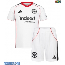 Echipament fotbal Eintracht Frankfurt Tricou Deplasare 2025-26 pentru copii maneca scurta (+ Pantaloni scurti)