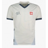 Echipament fotbal Elveţia Tricou Deplasare European 2024 maneca scurta Echipament fotbal Elveţia Tricou Deplasare European 2024 maneca scurta