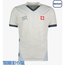 Echipament fotbal Elveţia Tricou Deplasare European 2024 maneca scurta