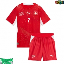 Echipament fotbal Elveția Breel Embolo #7 Tricou Acasa Mondial 2026 pentru copii maneca scurta (+ Pantaloni scurti)