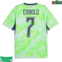 Echipament fotbal Elveția Breel Embolo #7 Tricou Deplasare Mondial 2026 maneca scurta