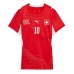 Echipament fotbal Elveția Granit Xhaka #10 Tricou Acasa Mondial 2026 pentru femei maneca scurta