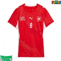 Echipament fotbal Elveția Remo Freuler #8 Tricou Acasa Mondial 2026 pentru femei maneca scurta