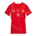 Echipament fotbal Elveția Remo Freuler #8 Tricou Acasa Mondial 2026 pentru femei maneca scurta