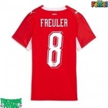 Echipament fotbal Elveția Remo Freuler #8 Tricou Acasa Mondial 2026 pentru femei maneca scurta
