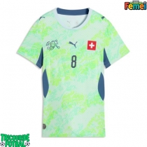 Echipament fotbal Elveția Remo Freuler #8 Tricou Deplasare Mondial 2026 pentru femei maneca scurta