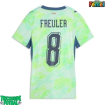 Echipament fotbal Elveția Remo Freuler #8 Tricou Deplasare Mondial 2026 pentru femei maneca scurta