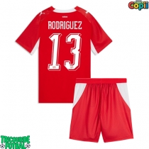 Echipament fotbal Elveția Ricardo Rodriguez #13 Tricou Acasa Mondial 2026 pentru copii maneca scurta (+ Pantaloni scurti)