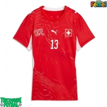 Echipament fotbal Elveția Ricardo Rodriguez #13 Tricou Acasa Mondial 2026 pentru femei maneca scurta