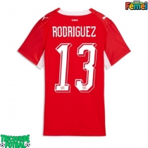Echipament fotbal Elveția Ricardo Rodriguez #13 Tricou Acasa Mondial 2026 pentru femei maneca scurta