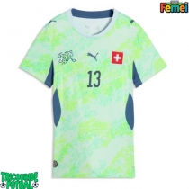 Echipament fotbal Elveția Ricardo Rodriguez #13 Tricou Deplasare Mondial 2026 pentru femei maneca scurta